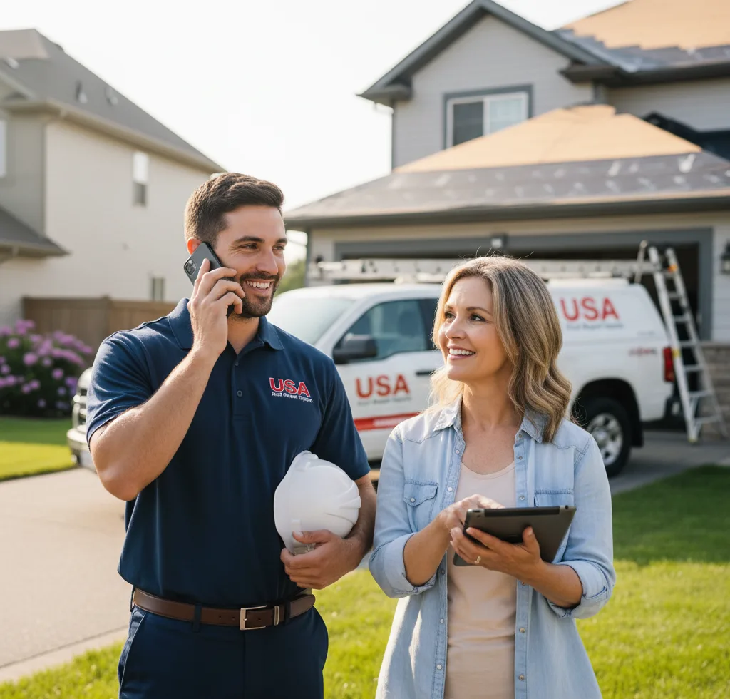 USA Roof Repair Experts customer support in Greensburg